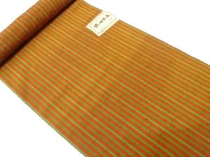 アンティーク　縞模様織り出し　ホームコート地反物